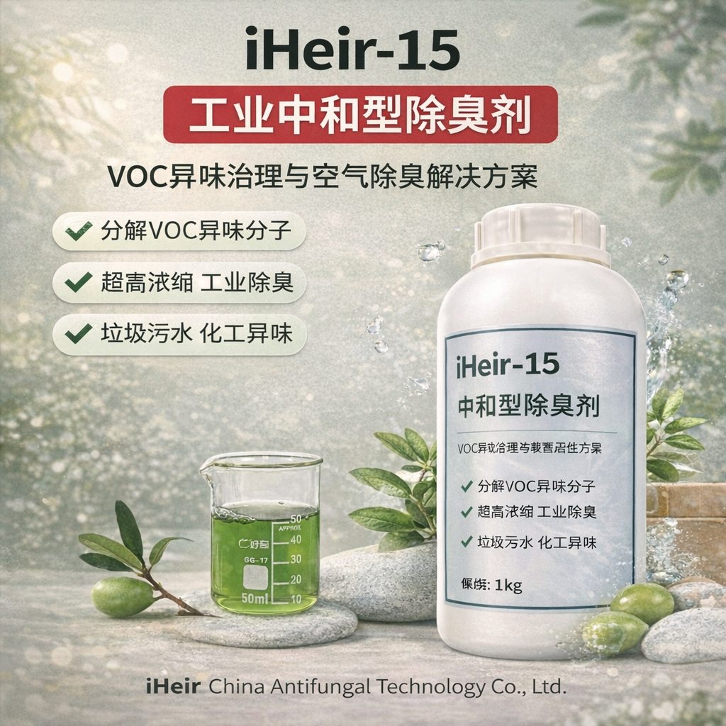 iHeir-15 工业中和型除臭剂｜VOC异味治理与空气除臭解决方案