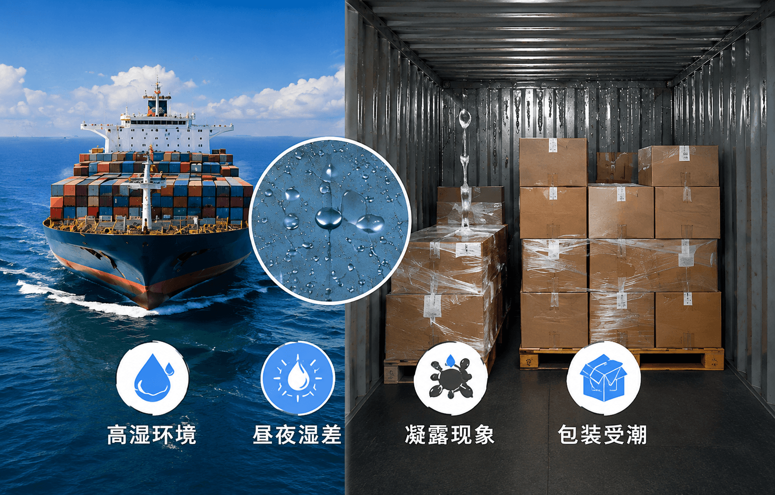 医疗器械出口运输高湿凝露受潮风险