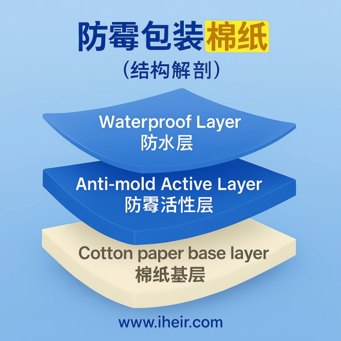 iHeir 防霉包装纸 | 鞋包服装皮具厨具防霉防潮包装解决方案