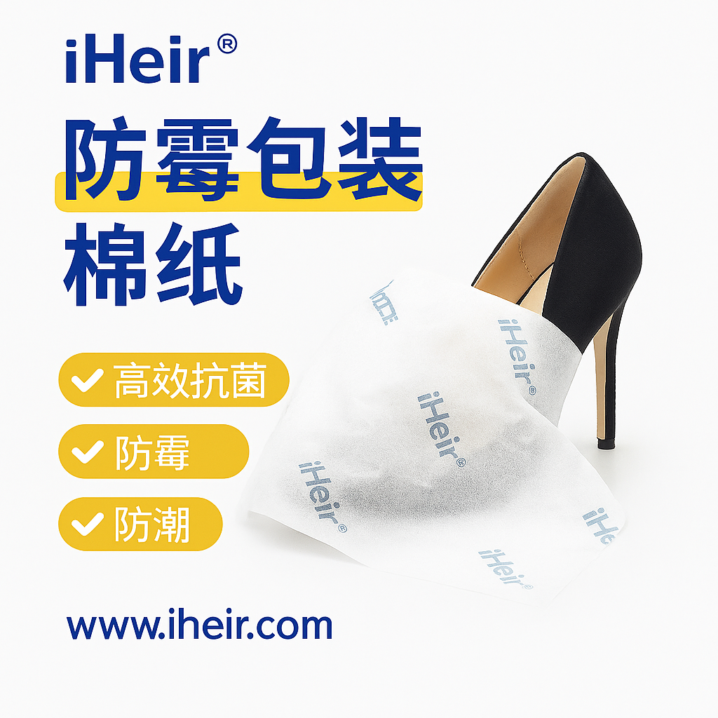 iHeir 防霉包装纸 | 鞋包服装皮具厨具防霉防潮包装解决方案