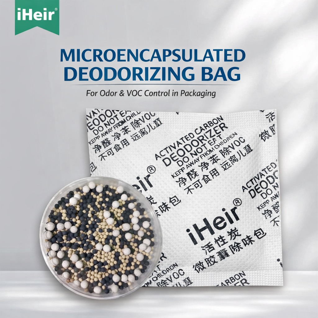iHeir-CW Microcapsule Deodorizer Sachet｜Long-Lasting Eco-Friendly Odor Removal & Antibacterial Sachet
